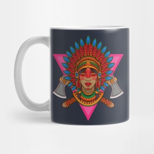 apache girl Mug